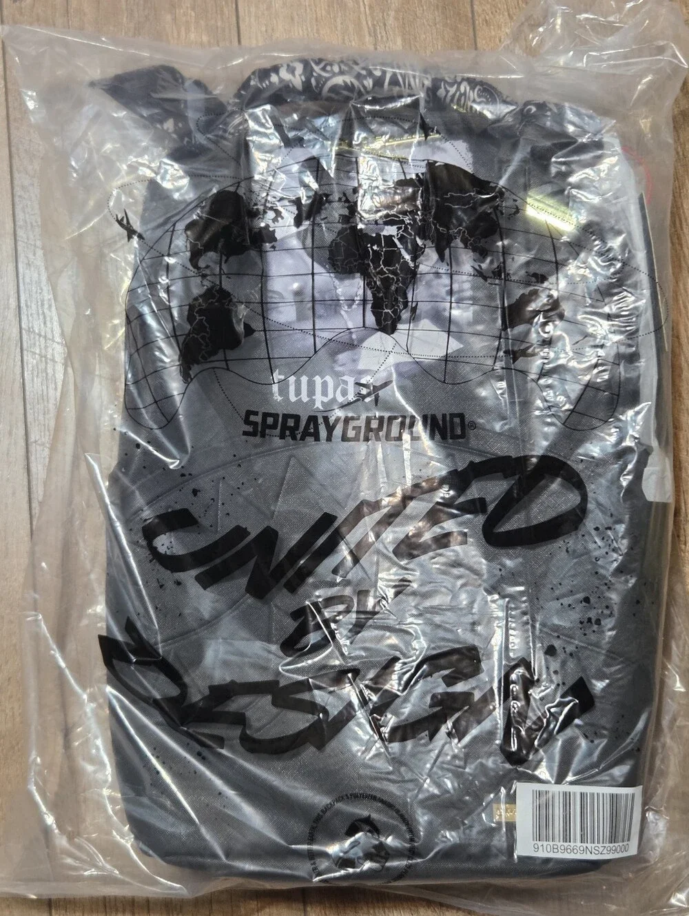 SPRAYGROUND TUPAC POETRY - BANDANA HANDLE BACKPACK LIMITED EDITION